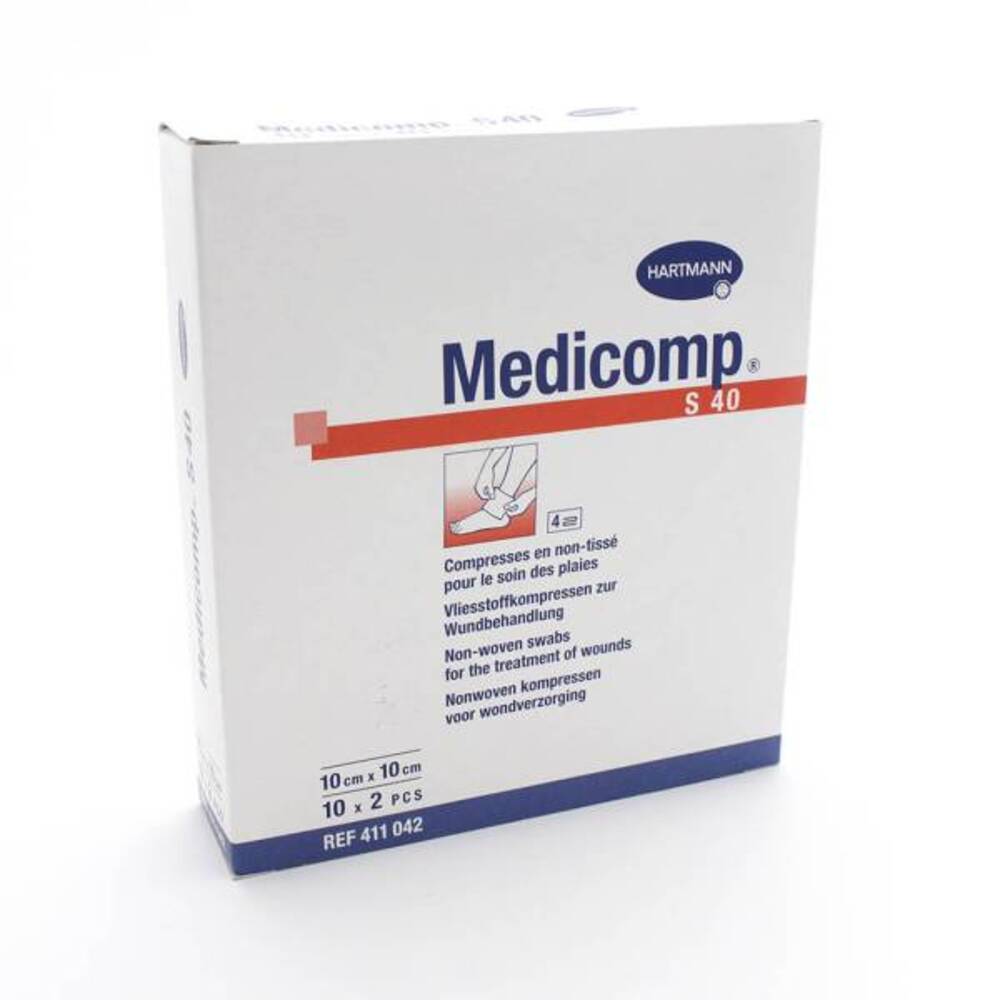 Photo de Compr 10cmx10 bt 10 n tisse Medicomp Compr 10cmx10 bt 10 n tisse Medicomp-148578
