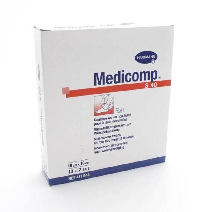 Photo de Compr 10cmx10 bt 10 n tisse Medicomp Compr 10cmx10 bt 10 n tisse Medicomp-148578