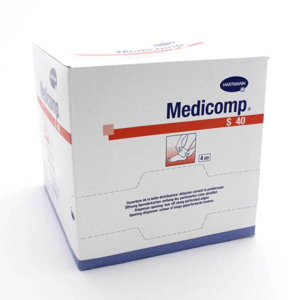 Photo de Compr 10x10 bt 50 n tisse Medicomp Compr 10x10 bt 50 n tisse Medicomp-148599