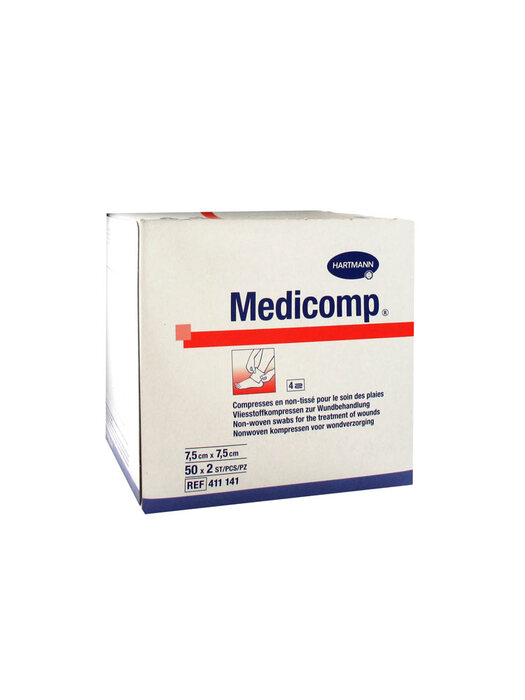 Compr  7.5x7.5 bt 10  n tisse Medicomp-148622