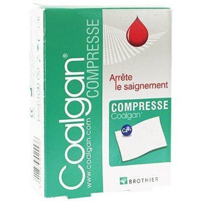 Photo de Compresse hémostatique x5 Coalgan Compresse hémostatique x5 Coalgan-143752