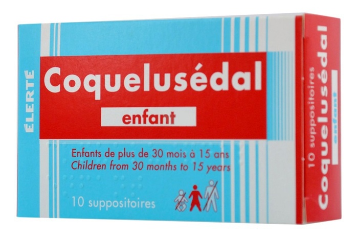 Photo de Coquelusedal enfant - 10 suppositoires Laboratoire elerte Coquelusedal enfant - 10 suppositoires Laboratoire elerte-192741