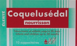 Coquelusedal nourrisson - 10 suppositoires - laboratoire elerte -192735