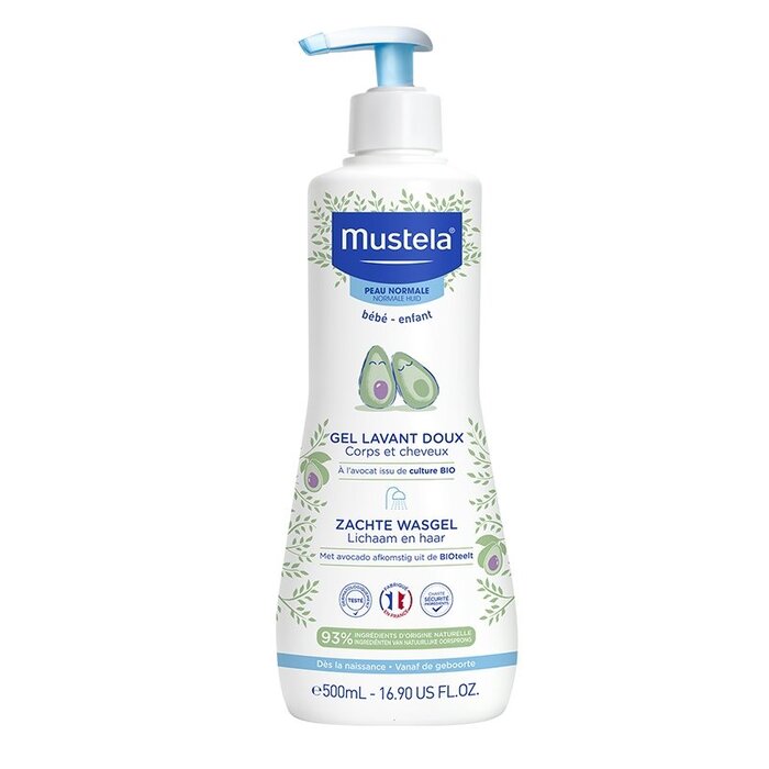 Photo de Corps cheveux avocat 500ml Mustela Corps cheveux avocat 500ml Mustela-230714
