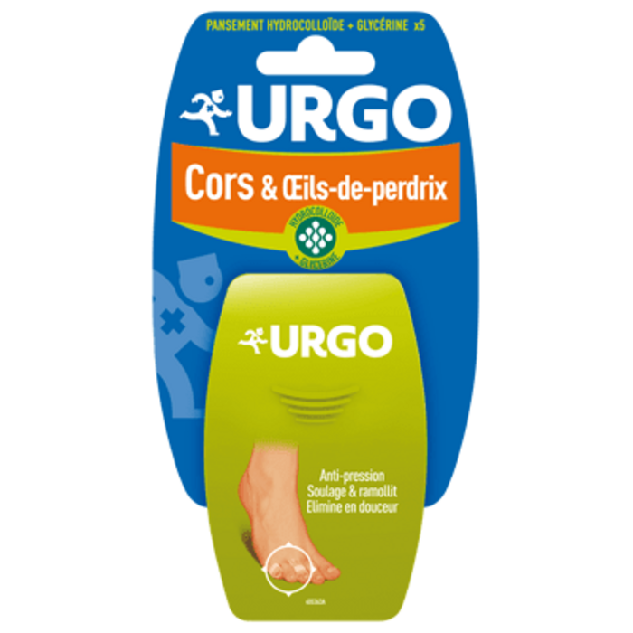 Photo de Cors & oeils de perdrix pansement x5 Urgo Cors & oeils de perdrix pansement x5 Urgo-224729