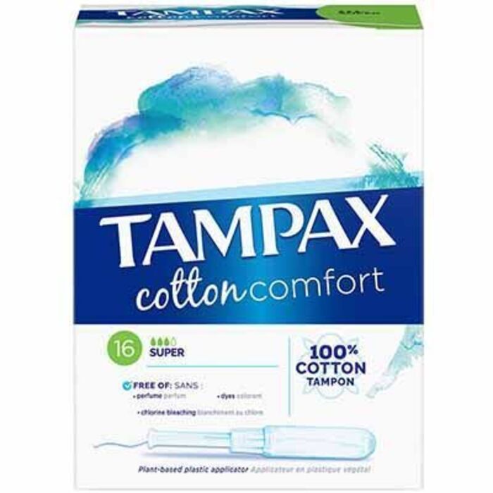 Photo de Cotton comfort super x16 Tampax Cotton comfort super x16 Tampax-225251