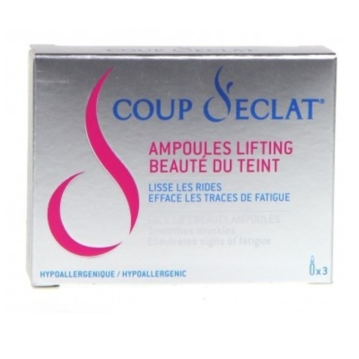 COUP D'ECLAT Ampoules Lifting Immédiat x3 COUP ECLAT Achat au