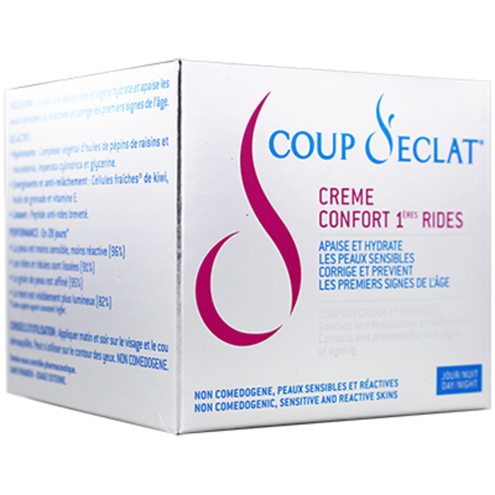 Coup d'eclat crème confort 1ères rides - 50 ml Coup eclat-206131