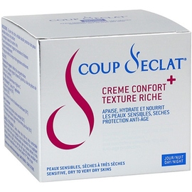 Coup d'eclat crème confort+ texture riche - 50 ml - coup eclat -206150
