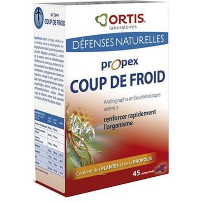Photo de Coup de froid 45 comprimés Propex Coup de froid 45 comprimés Propex-139159