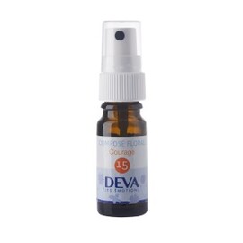 Courage - 10.0 ml - Elixirs floraux Deva bio - Deva Force, calme, sérénité-127059