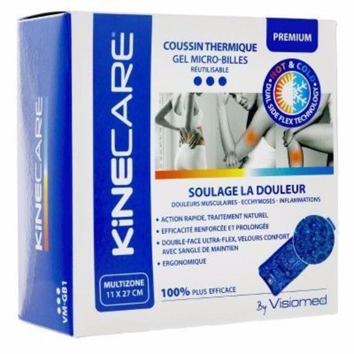Photo de Coussin thermique multizone 11x27cm Kinecare Coussin thermique multizone 11x27cm Kinecare-216461
