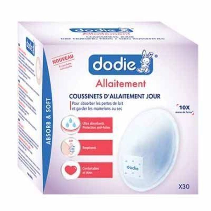 Photo de Coussinets d'allaitement jour x30 Dodie Coussinets d'allaitement jour x30 Dodie-225416