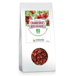Cranberries BIO - 125 g - divers - Comptoirs & compagnies -143294