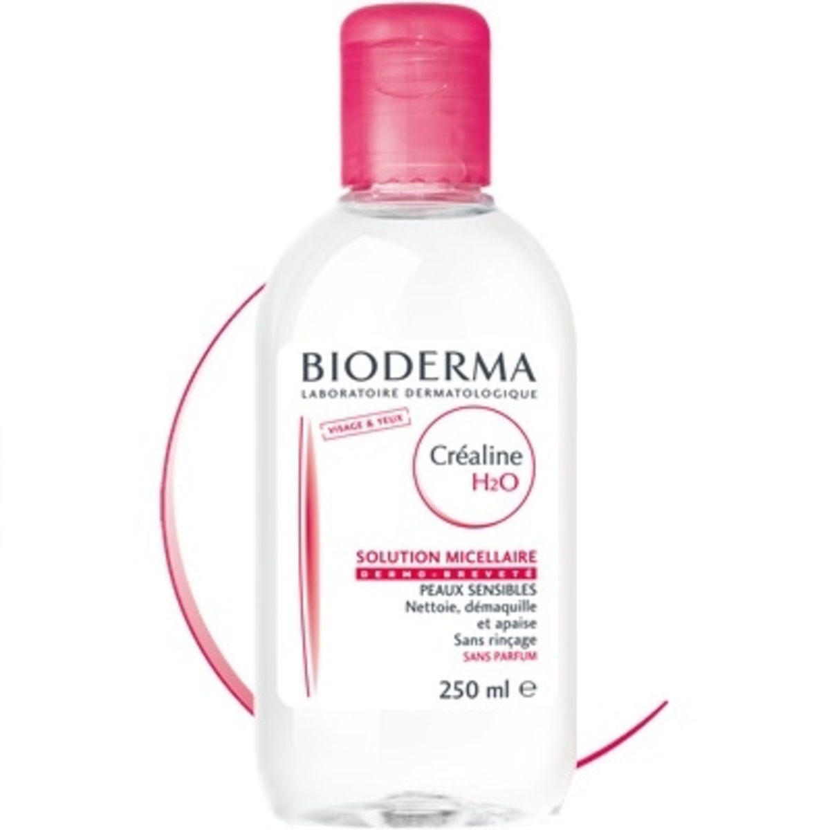 Créaline H2O Sans Parfum de Bioderma : Démaquillant 