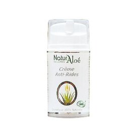 Crème anti-rides bio - 50.0 ml - Cosmétique bio à l'aloé vera - Naturaloe -13541