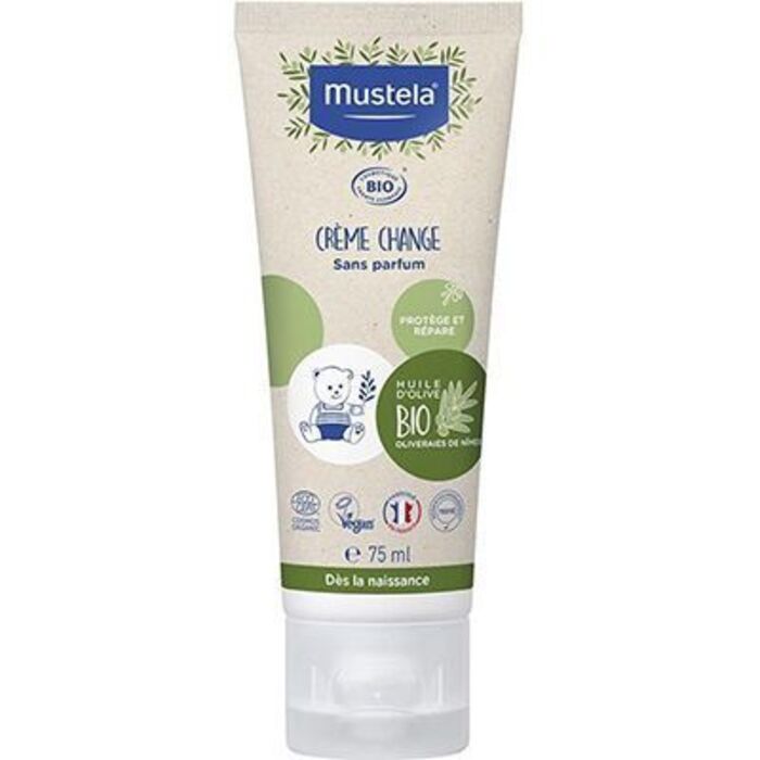 Photo de Crème change bio 75ml Mustela Crème change bio 75ml Mustela-228757