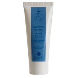 Crème de nuit peaux normales et mixtes Bio - 50.0 ml - Soins visage - Avril -139498
