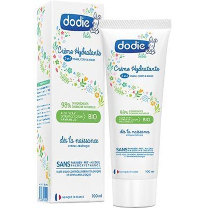 Photo de Crème hydratante 3en1 100ml Dodie Crème hydratante 3en1 100ml Dodie-220721