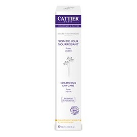 Crème hydratante bio - peaux sèches - 50.0 ml - visage - cattier Soin de jour hydratant-1564