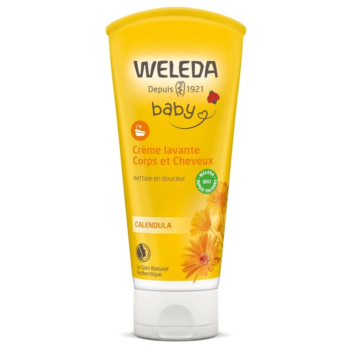 Photo de Crème lavante corps & cheveux Weleda Crème lavante corps & cheveux Weleda-9720