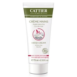 Crème mains anti-tâches, anti-âge BIO - 75 ml - divers - Cattier -188893