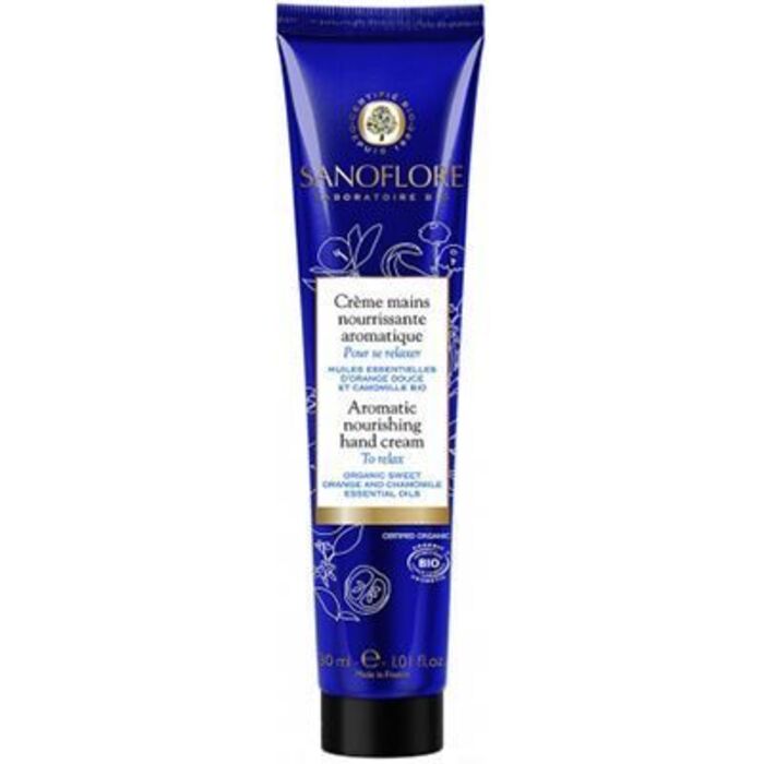 Photo de Crème mains aromatique pour se relaxer 30ml Sanoflore Crème mains aromatique pour se relaxer 30ml Sanoflore-220518