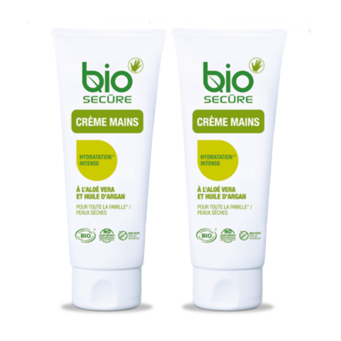 Photo de Crème mains lot de 2 x 50ml Bio secure Crème mains lot de 2 x 50ml Bio secure-200936