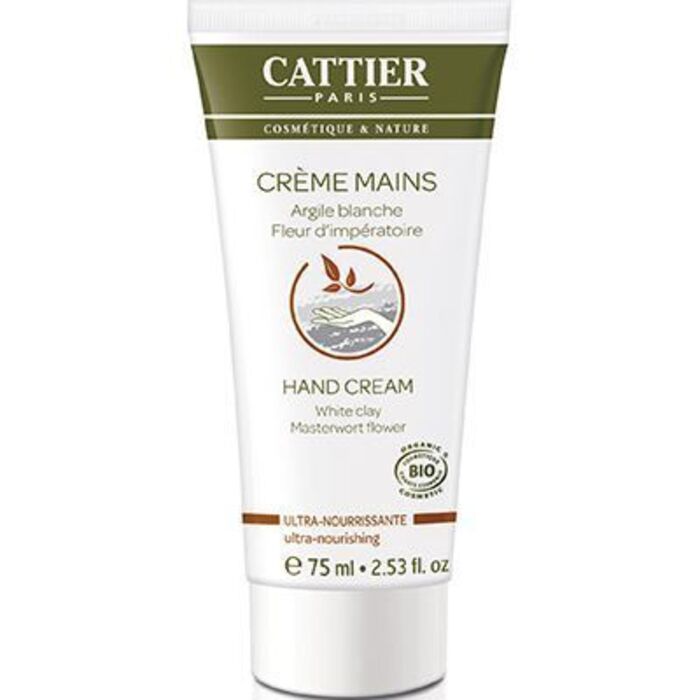 Photo de Crème mains ultra-nourrissante bio 75ml Cattier Crème mains ultra-nourrissante bio 75ml Cattier-141868