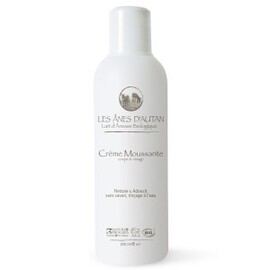 Crème moussante corps & visage sans savon Bio - 200 ml - divers - Les Ânes d'Autan -136721