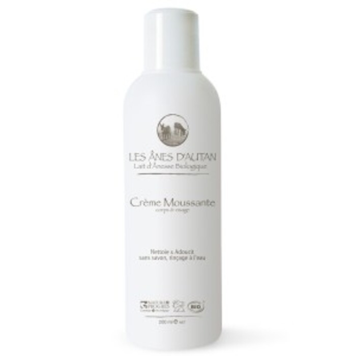 Photo de Crème moussante corps & visage sans savon bio - 200 ml Les ânes d'autan Crème moussante corps & visage sans savon bio - 200 ml Les ânes d'autan-136721