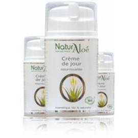 Crème nourrissante bio - 50.0 ml - Cosmétique bio à l'aloé vera - Naturaloe -13540