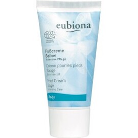 Crème pieds à la sauge bio - 50.0 ml - Eubiona face bio - Eubiona -14437