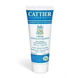 Crème pour le change bébé BIO - tube 75 ml - Soins bébé - Cattier -139735
