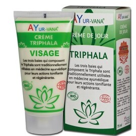 Crème Triphala visage (Amalaki, Bibhitaki, Haritaki) Bio - tube... - divers - Ayur-Vana -139505