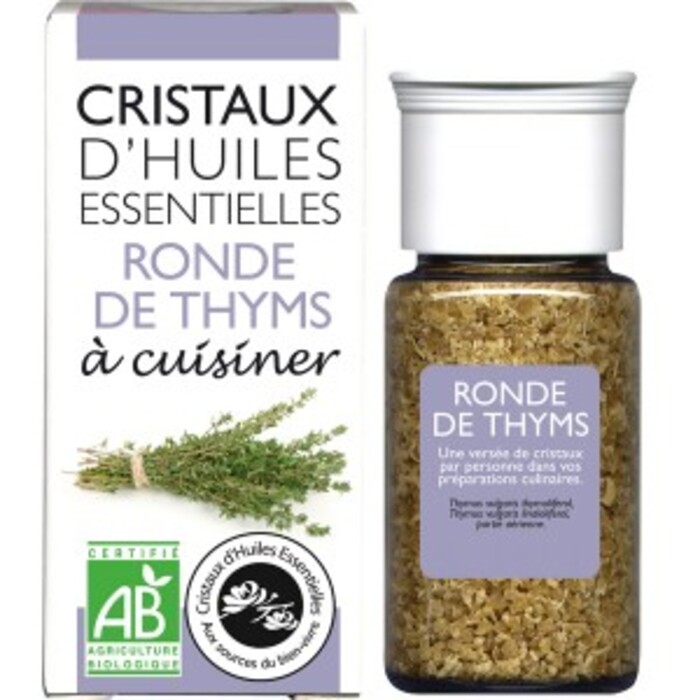 Cristaux d'huiles essentielles thym - flacon 20 g Florisens-135811