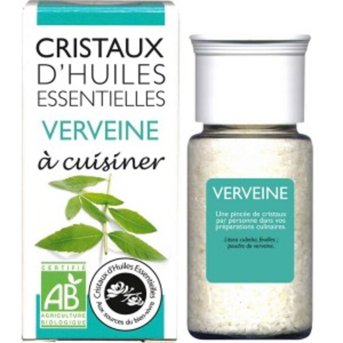 Photo de Cristaux d'huiles essentielles verveine - flacon 20 g Florisens Cristaux d'huiles essentielles verveine - flacon 20 g Florisens-135806
