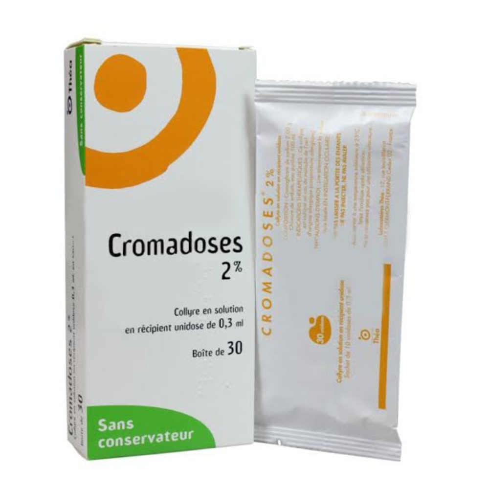 Photo de Cromadoses collyre 2% - 30 unidoses Laboratoire unither Cromadoses collyre 2% - 30 unidoses Laboratoire unither-193342
