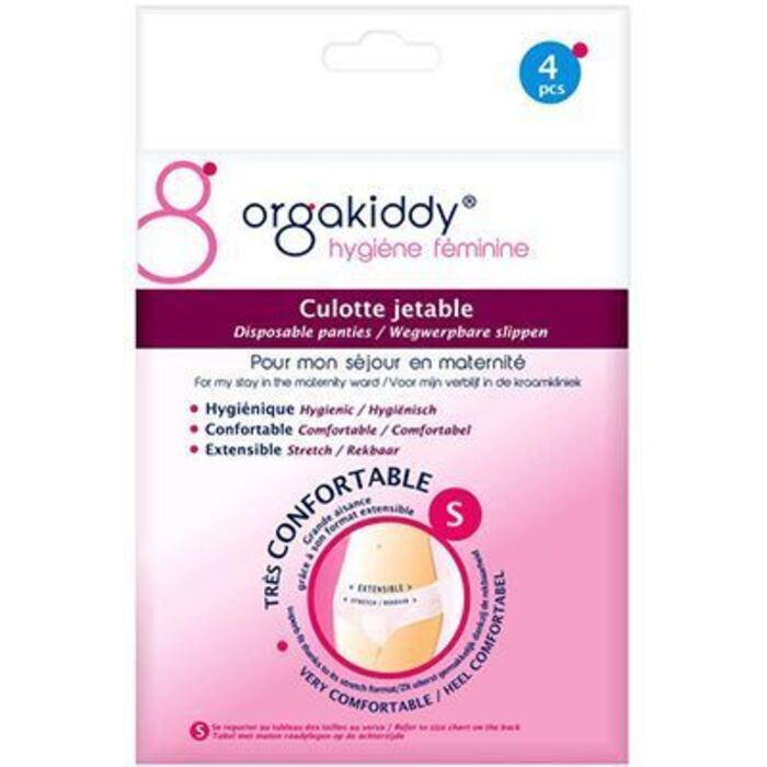Photo de Culotte jetable taille s x4 Orgakiddy Culotte jetable taille s x4 Orgakiddy-223748