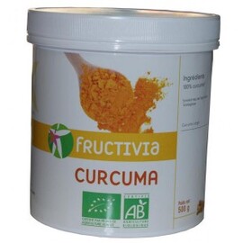 Curcuma BIO - 500 g - divers - Fructivia -136046