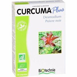 Curcuma plus digestion bio 60 comprimés - divers - biotechnie -139579