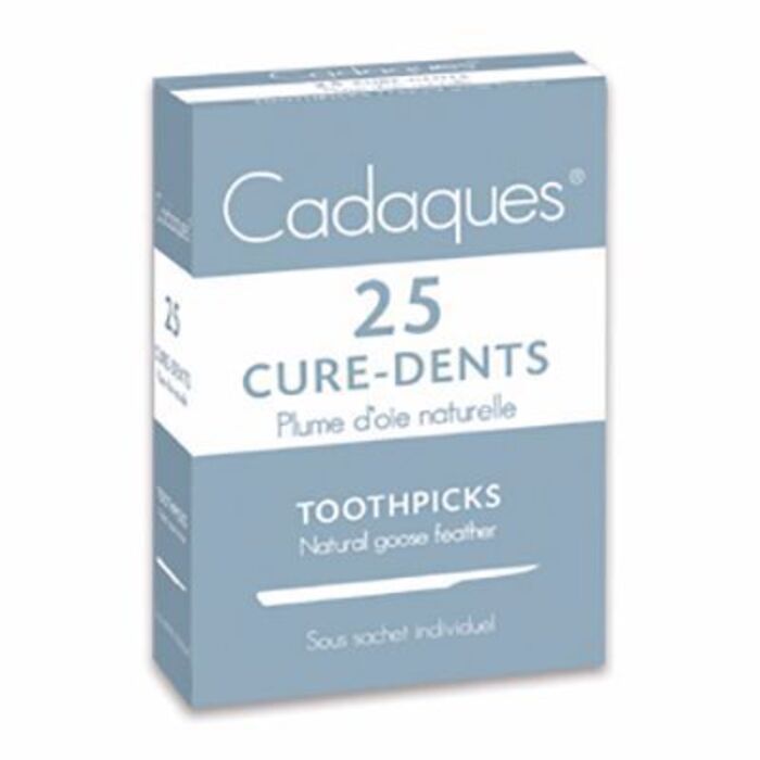 Photo de Cure-dents en plume d'oie naturelle x25 Cadaques Cure-dents en plume d'oie naturelle x25 Cadaques-215137