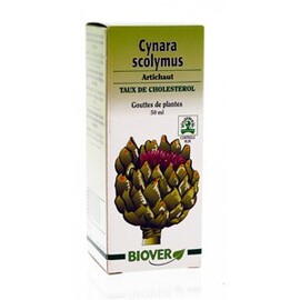Cynara scolymus (artichaud) bio - 50.0 ml - gouttes de plantes - teintures mères - biover Régularise le taux de cholestérol-8960