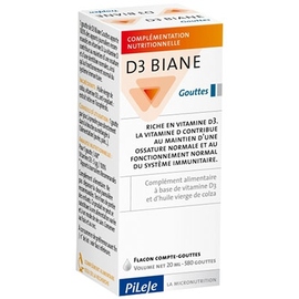 D3 biane gouttes - vitamine d - pileje -202559