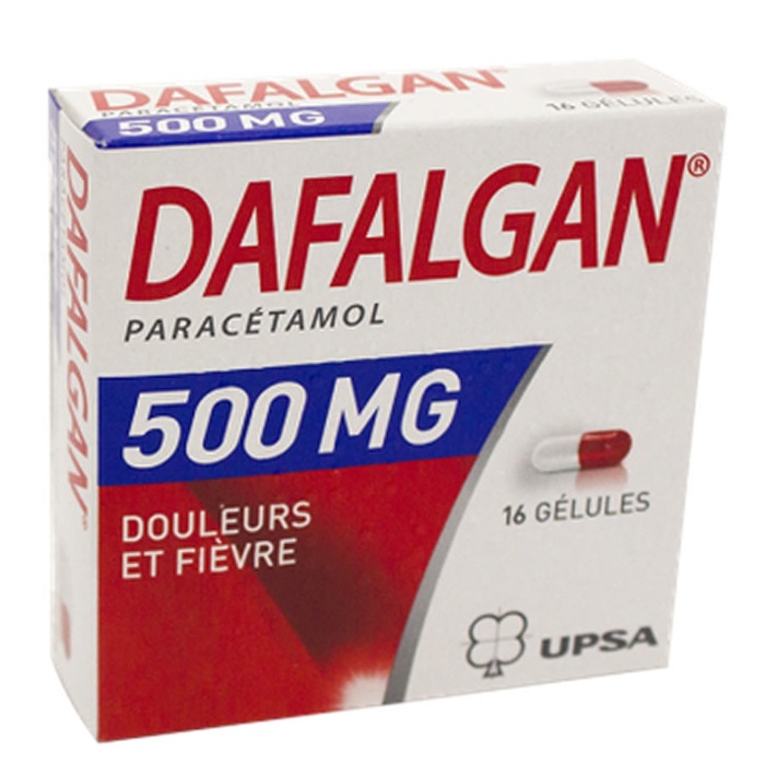 Photo de Dafalgan 500mg - 16 gélules Upsa Dafalgan 500mg - 16 gélules Upsa-192138