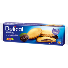 Delical nutra'cake pruneaux 3x3 biscuits - délical -228062