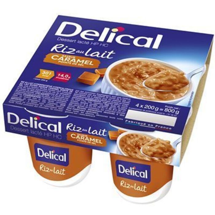 Photo de Delical riz au lait saveur caramel 4x200g Délical Delical riz au lait saveur caramel 4x200g Délical-220442
