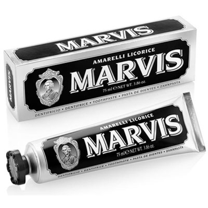 Photo de Dentifrice amarelli licorice 25 ml Marvis Dentifrice amarelli licorice 25 ml Marvis-196465