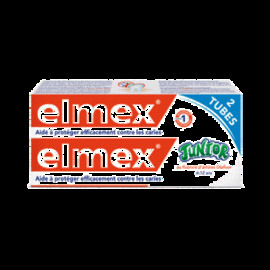 Dentifrice  Anti-Caries Junior 6-12ans (pack rouge) 75ml x 2 - 150.0 ml - dentifrice - Elmex -128116