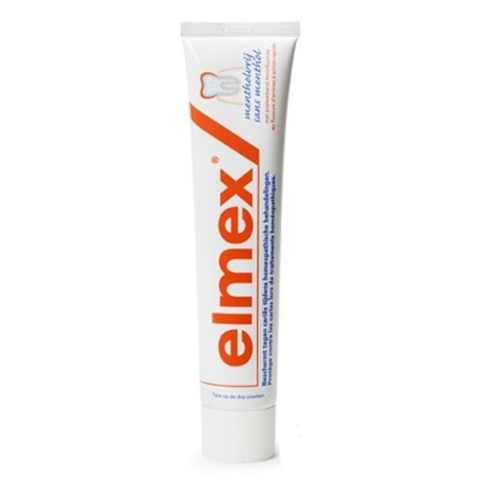 Photo de Dentifrice anti-caries sans menthol (pack rouge) Elmex Dentifrice anti-caries sans menthol (pack rouge) Elmex-190952